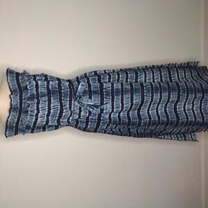 NWT MICHAEL Michael Kors Women's Blue Dress Size Large